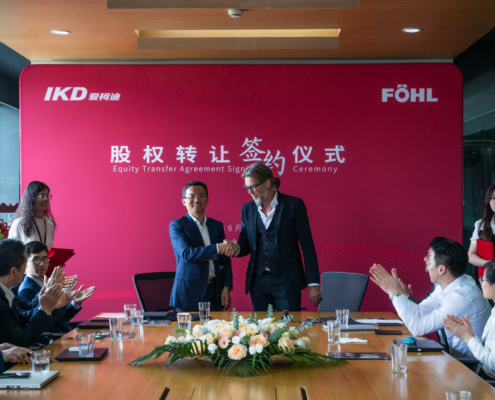 Adolf Föhl GmbH: Übernahme Föhl China
